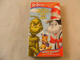 The Grinch Grinches The Cat In The Hat 2003 Vhs Frosted Flakes Cereal Box Grinch Seuss