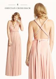 How To Tie The Ginger Convertible Maxi Infinity Dress Ways To Wear Wrap Dress Bridesmaid Infinity Dress Styles