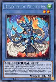 Tribute 1 monster from your hand or field, or send 1 monster from your extra deck to the graveyard, also, after that, ritual summon any number of nekroz monsters whose total levels exactly equal the level of that monster. Yu Gi Oh Tcg Strategy Articles Hidden Summoners From The Ashes