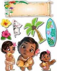 Topo Para Imprimir Moana Bebe Moana Themed Party Moana Birthday Party Theme Moana Theme Birthday
