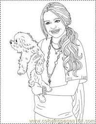 Welcome in free coloring pages site. Hannahm Coloring Page For Kids Free Hannah Montana Printable Coloring Pages Online For Kids Coloringpages101 Com Coloring Pages For Kids