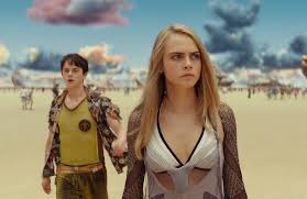 Два космических спецагента валериан (дейн дехаан) и лорелин (кара делевинь). Valerian Et La Cite Des Mille Planetes Bubble Gum Spatial