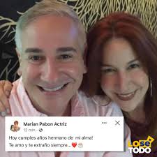 🙏🏻 La actriz y comediante #MarianPabón celebra la vida de su fiel  compañero #AlbertRodríguez (QEPD) quien celebraría su cumpleaños #60 en el  día de hoy. • #losétodo