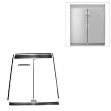 Vevor outdoor refrigerator frame, 30 w x 38.5 h refrigerator trim, stainless steel fridge finishing frame, 2 d refrigerator trim kit, frame for outdoor refrigerator with holes, fixing screws, links. Whirlpool Refrigerator And Freezer Trim Kit Skt60m Rona