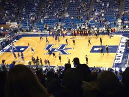 rupp arena section 212 home of kentucky wildcats