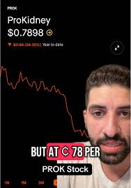 ProKidney, ticker symbol PROK, seems to have substantial insider tradi...