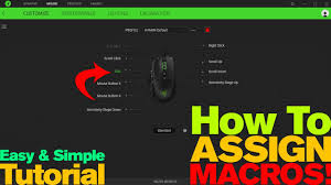 There are three options for recording your mouse movement; How To Assign Macro To Razer Mouse 2019 Youtube