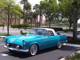 Image result for Peacock Blue 1956 Thunderbird