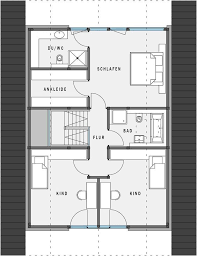 Obergeschoss House Floor Plans Small House Plans Bungalow Design