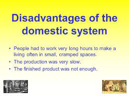 The Domestic System Ppt Download