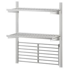 kungsfors suspension rail with shelf wll grid stainless steel official website ikea shelves ikea kitchen shelves organization