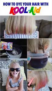 I just dyed my hair with koolaid and then got it out so easily! How To Dye Your Hair With Kool Aid Learn All The Tips
