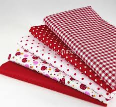5 Pcs 40cm 50cm Red Dot 100 Cotton Doll Cloth Tissue Diy Twill Fabric Patchwork Quilting Fabric Tecidos Baratos Combinacoes De Tecido Lojas De Tecidos Online