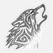 Maybe you would like to learn more about one of these? Heulender Wolf Mandala Sticker Spreadshirt
