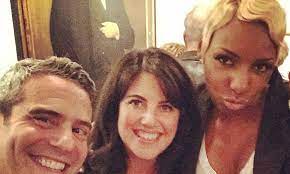 Is she married or dating a new boyfriend? Andy Cohen With Monica Lewinsky And Nene Leakes In Instagram Snap Daily Mail Online