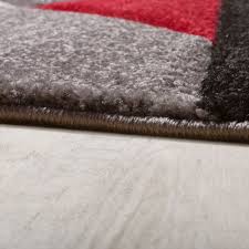 Designer teppich moderner teppich wohnzimmer teppich kurzflor teppich mit konturenschnitt karo muster rot grau weiß schwarz größe 160x230 cm 4,7 von 5 sternen 239 89,00 € 89,00 € Wohnzimmer Teppich Modern Geometrische Muster Teppich De