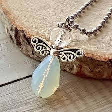 Angel Necklace in Use