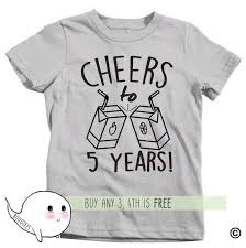 Birthday Gift For Son Turning 5 5th Birthday Shirt Adults Kids Toddler T Shirt T Tee Fifth Etsy Birthday Shirts Birthday Boy Shirts Toddler Tshirts