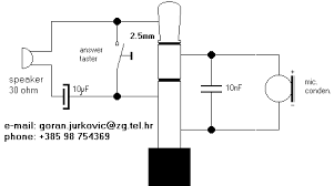 Injunction of two wires is usually indicated by black dot in the intersection of two lines. Nokia Headset Handsfree Hdb 5 Connector And Schematics Pinout Diagram Pinouts Ru