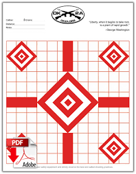 You can also draw an x on the white. Printable Shooting Targets Oklahoma 2nd Amendment Association