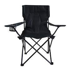 Shop folding chairs and a variety of home decor products online at lowes.com. Garden Treasures Black Folding Camping Chair In The Beach Camping Chairs Department At Lowes Com