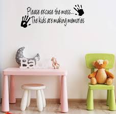 We did not find results for: Amazon Com Please Excuse The Mess The Children Are Making Memories Quotes Sayings Words Wall Decal Vinyl Wall Decal Wall Art Inspirational Uplifting Baby