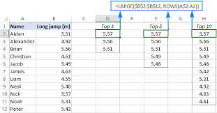 We did not find results for: Excel Formula To Find Top 3 5 10 Values In Column Or Row