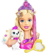 Black Barbie Styling Head Barbie Princess Barbie Princess Baby Girl Toys Barbie Styling Head