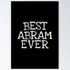 Abram Family Name Posters for Sale