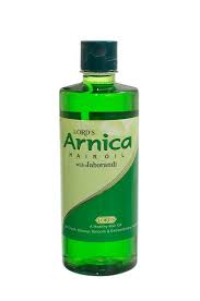 Natural hair oil for all hair types. Lord S Arnica Hair Oil
