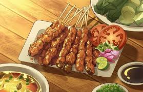 Poster makanan khas nusantara adalah poster pendidikan dengan gambar berbagai makanan khas nusantara. Potret Masakan Khas Indonesia Dalam Bentuk Anime Keren Banget