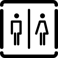 Bagno Unico By No Zone Signage Design Toilet Logo Pictogram