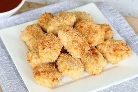 Oven Baked Homemade Chicken Nuggets Recipe Homemade Chicken Nuggets Thermomix Recipes Recipes