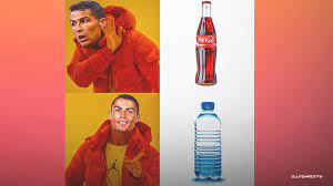 Not only did the juventus forward look utterly bewildered by their cristiano ronaldo was angry because they put coca cola in front of him at the portugal press. Ogzqe7ro240wcm