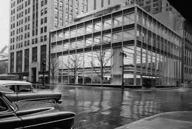Banco Manufactures Trust Company New York Gordon Bunshaft Som 1954 I Javier Marin Villarroya Arquitecto Arquitectura Arquitectos Planta Baja