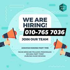 Submit your cv today and get opportunity to work with top companies in amman. Job Vacancy Part Time And Full Time In Malaysia Home Facebook