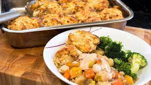 Chicken casseroles that lean healthy. Chicken Casserole And Crispy Dumplings Breakfast Recipes Casserole Healthy Chicken Dinner Chicken Recipes
