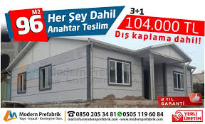 Prefabrik Ev Fiyatlari Evler Anahtar