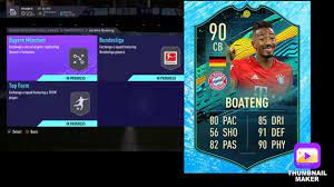 La page officielle du site fut with apero. Fifa 21 Player Moments Jerome Boateng Sbc Cheapest Method Youtube
