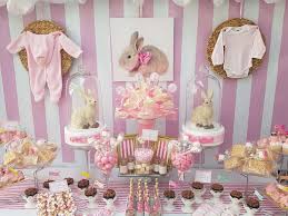 Bunny Baby Shower Party Ideas Photo 1 Of 11 Bunny Baby Shower Bunny Baby Shower Theme Baby Shower Princess