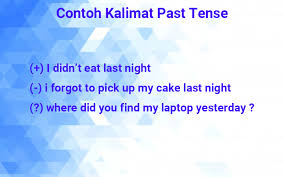 Preposition for dapat digunakan untuk menyatakan periode waktu kejadian. 103 Contoh Kalimat Past Tense Dan Panduan Cara Membuatnya Mudah