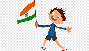 Wishing all indians across the world a very happy 72nd republicday! People Holding India Flag Illustration India January 26 Song Republic Day Indian Child Painted Png Pngegg