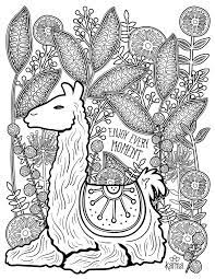 Llama Free And Printable Coloring Page By Karma Gifts Coloring Pages Bird Coloring Pages Kids Printable Coloring Pages