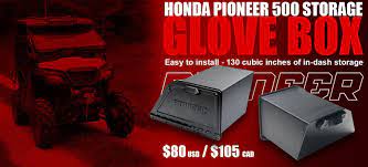 Honda Pioneer 500 Glove Box Customizable Affordable Factory-look Honda Pioneer 500 Honda Pioneer