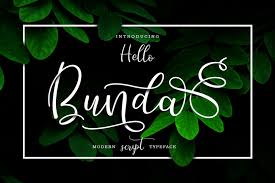 Modern fonts aren't new at all. Download Hello Bunda Font Fontsme Com