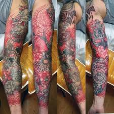 (prices may vary for ak and hi.) 70 Red Ink Tattoo Designs For Men Masculine Ink Ideas