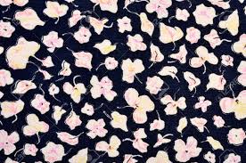 Majestic, ethereal blooms cascade down a dark, shadowy background. Small Floral Pattern On Dark Blue Fabric White And Pink Flowers Print As Background Stock Photo Picture And Royalty Free Image Image 44809758
