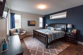 House Painting In Nanaimo Blue Bedroom Walls Navy Blue Bedroom Walls Blue Feature Wall Bedroom