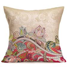 Amazon Com Big Sale Boho Sofa Bed Office Car Home Decor Highpot Square 43cm 43cm Boh Pillows Decorative Patterns Vintage Decorative Pillows Decorative Pillows