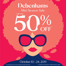 Free delivery and free returns on ebay plus items! Debenhams Mid Season Sale Oct 2019 Manila On Sale